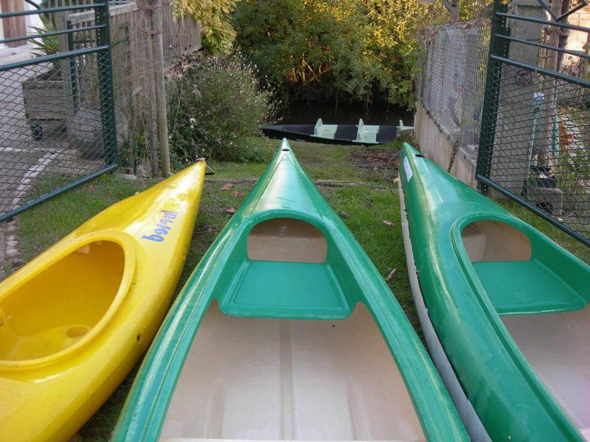 Willa Maison Au Coeur Du Marais Poitevin Avec Barques, Canoes, Pedalo Et Velos Включены - Fr-1-426-147 Damvix Zewnętrze zdjęcie